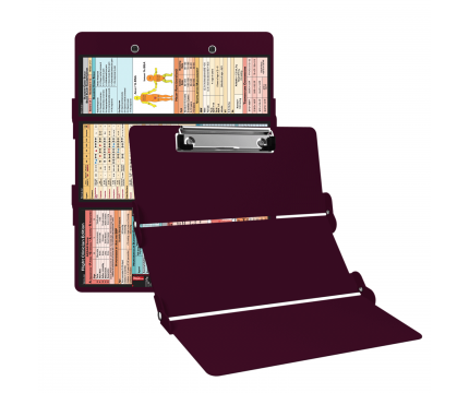 WhiteCoat Clipboard® Trifold - Wine Flight Medic Edition